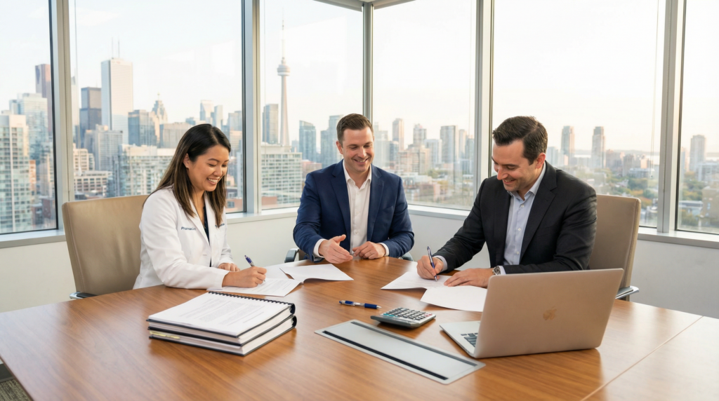 how long does it take to sell a pharmacy in Canada,
pharmacy sale process from listing to closing,
steps to sell a pharmacy in Ontario,
pharmacy sales timeline BC Alberta,
what to expect when selling your pharmacy,
pharmacy confidential sale process,
pharmacy LOI to closing timeline,
pharmacy sale due diligence checklist Canada,
